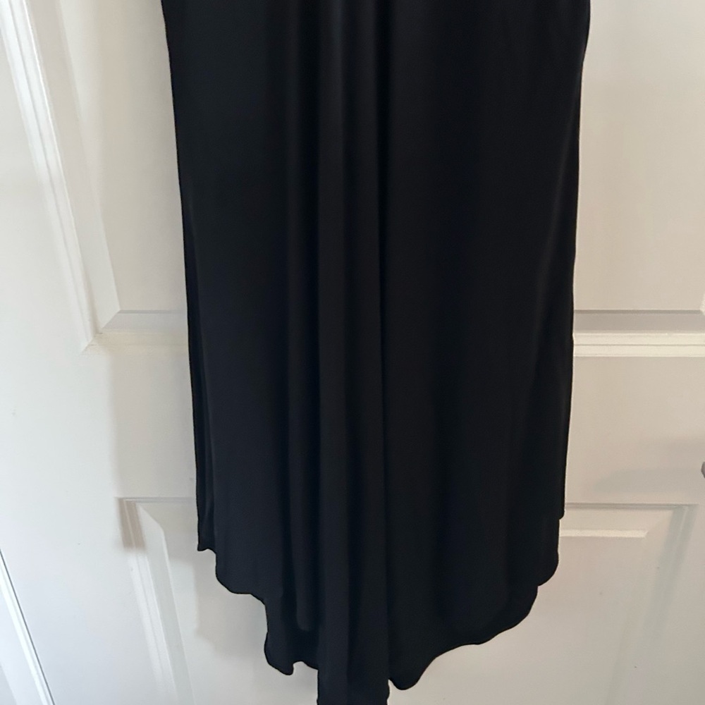 Yigal Azrouel Black Asymmetrical Ruched Cocktail Dress - Picture 3 of 10